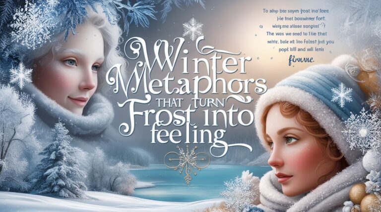 Winter Metaphors That Turn Frost Into Feeling