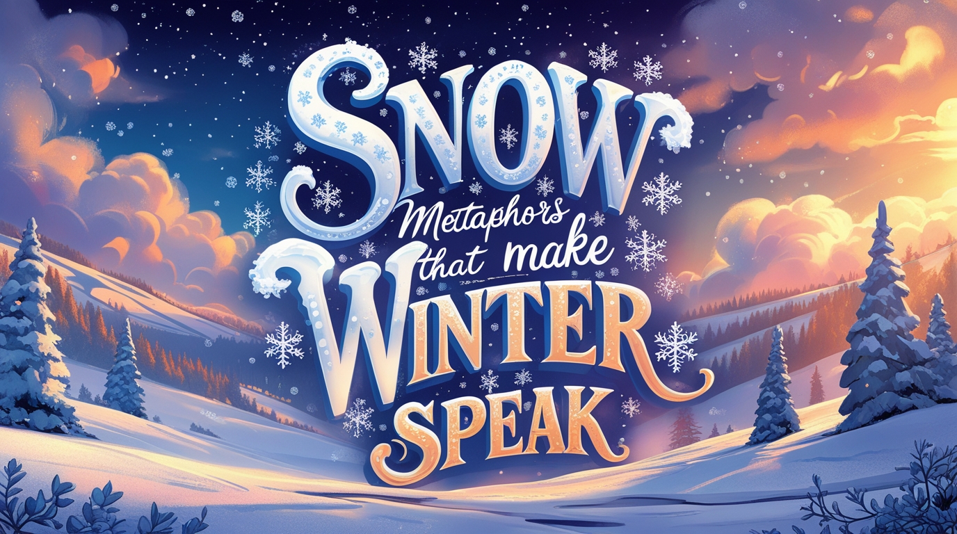 Snow Metaphors That Make Winter Speak