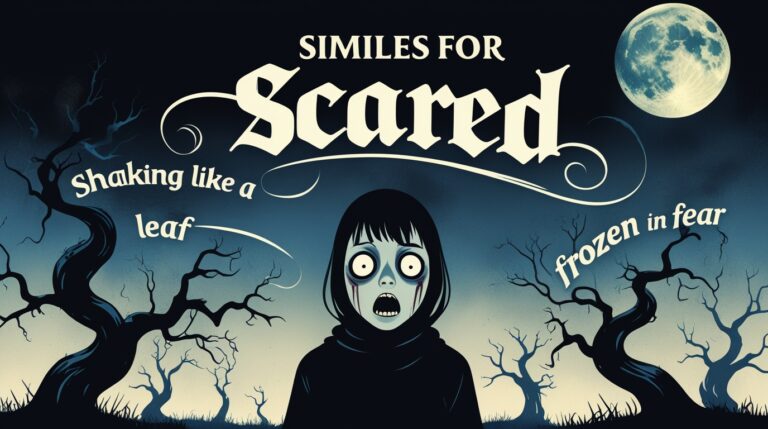 Similes for Scared That Perfectly Capture Fear