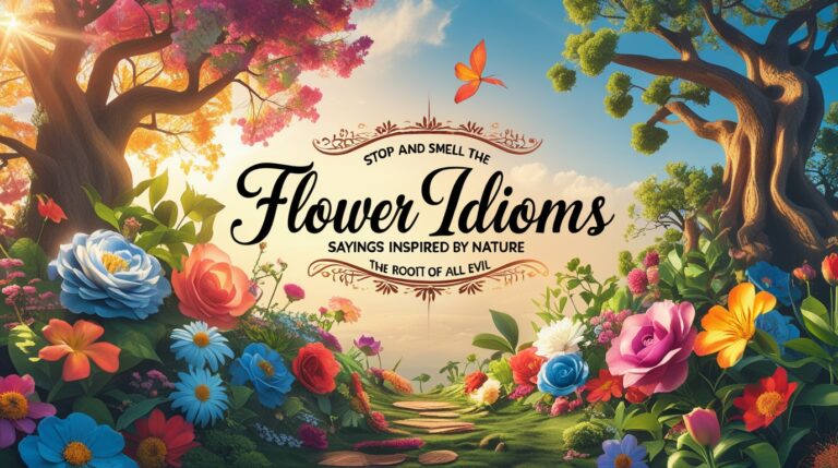 Flower Idioms: Sayings Inspired by Nature