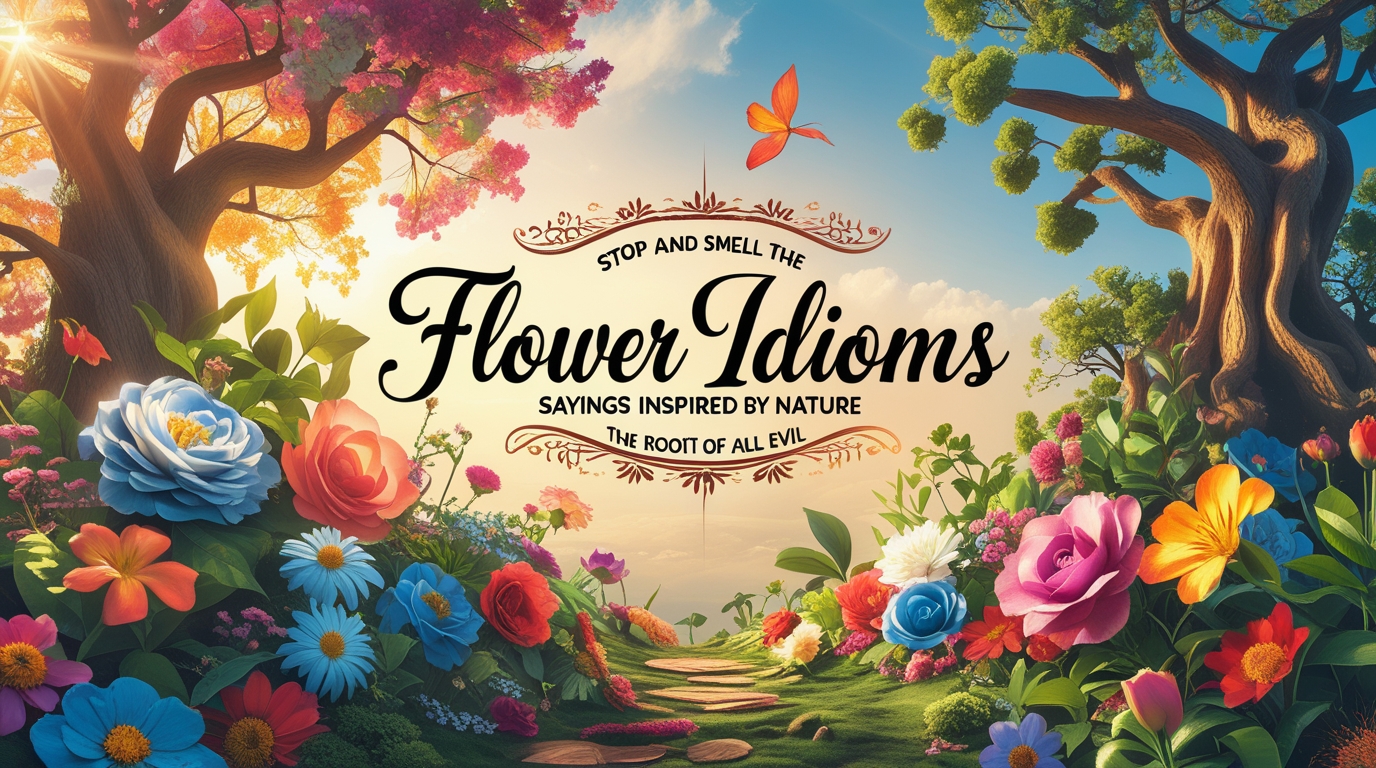 Flower Idioms: Sayings Inspired by Nature
