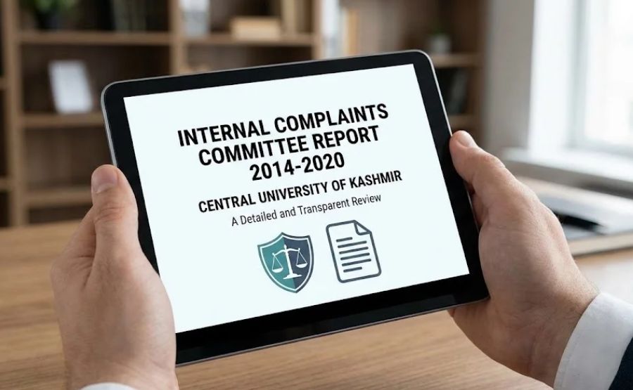 Internal+complaints+committee+report+2014-2020+central+university+of+kashmir