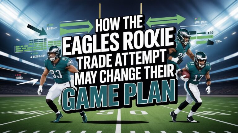 How the Eagles Rookie Trade Attempt May Change Their Game Plan