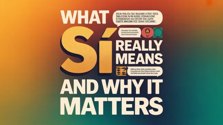 What Sĺ Really Means and Why It Matters