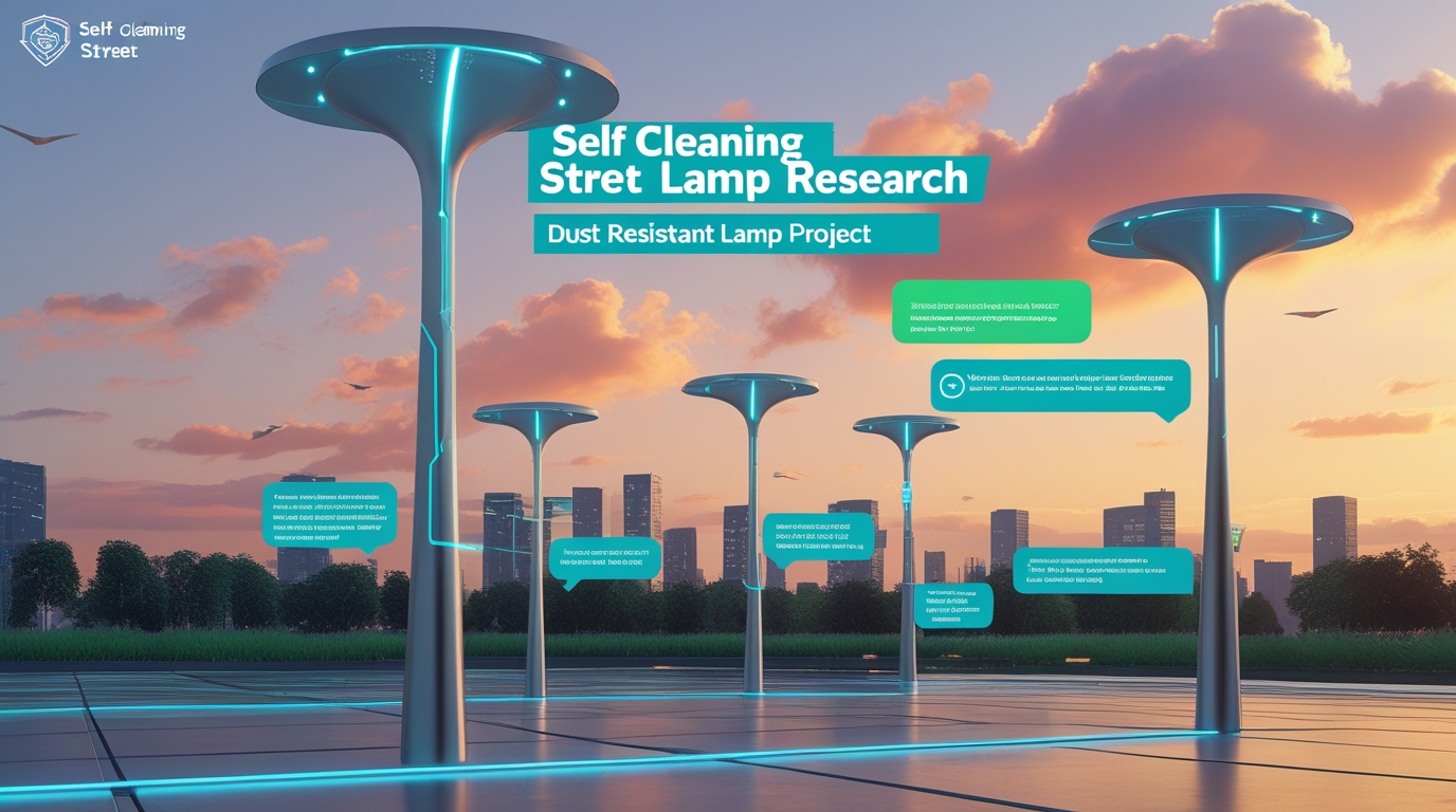 Self Cleaning Street Lamp Research Dust Resistant Lamp Project Exist: An Overview