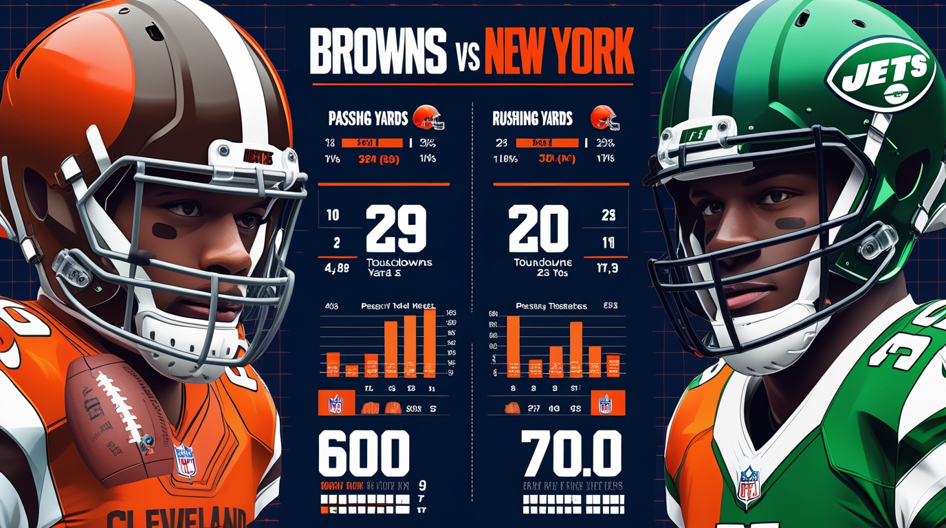 Breaking Down Cleveland Browns vs New York Jets Match Player Stats